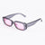 New Retro Small Frame Rectangular Geometric Sunglasses Wholesale