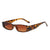 New Retro Small Frame Square Geometric Sunglasses Female Wholesale