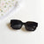 New Retro Style Color Square Frame Sunglasses