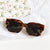 New Retro Style Color Square Frame Sunglasses