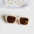 New Retro Style Color Square Frame Sunglasses