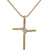 New Simple Cross Pendant Titanium Steel Necklace