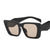 New Simple Retro Geometric Square Frame Multicolor Sunglasses