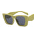 New Simple Retro Geometric Square Frame Multicolor Sunglasses