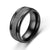 New Simple Titanium Steel Batch Flower Line Ring Wholesale