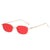 New Small Frame Polygonal Metal Sunglasses