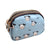 New Small Fresh Double Zipper Coin Purse Cute Cow Small Purse Creative Cartoon Mini Key Bag Silver Coin Bag