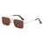 New Square Men's Sunglasses Steampunk Sunglasses Women's Fashion Trend Metal Sunglasses Wholesale