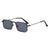 New Square Men's Sunglasses Steampunk Sunglasses Women's Fashion Trend Metal Sunglasses Wholesale