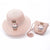 New Straw Hat Shoulder Bag Set  Wholesale Small Fresh Children Cute Hat Bag Summer Girl Travel Match