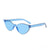 New Sunglasses  Personality Cat's Eye Sunglasses Candy Color Fashion Trend Street Shooting Irregular