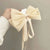 New Super Fairy Big Bow Hair Accessories Elegant Hairpin Women's Head High-grade Spring Clip Headwear