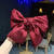 New Super Fairy Big Bow Hair Accessories Elegant Hairpin Women's Head High-grade Spring Clip Headwear