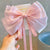 New Super Fairy Big Bow Hair Accessories Elegant Hairpin Women's Head High-grade Spring Clip Headwear