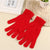 New Unisex Acrylic Magic Gloves Winter Warm Knitted Gloves  Full Finger Gloves Can Be Printed Logo