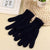 New Unisex Acrylic Magic Gloves Winter Warm Knitted Gloves  Full Finger Gloves Can Be Printed Logo