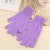 New Unisex Acrylic Magic Gloves Winter Warm Knitted Gloves  Full Finger Gloves Can Be Printed Logo