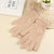 New Unisex Acrylic Magic Gloves Winter Warm Knitted Gloves  Full Finger Gloves Can Be Printed Logo