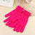 New Unisex Acrylic Magic Gloves Winter Warm Knitted Gloves  Full Finger Gloves Can Be Printed Logo