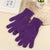 New Unisex Acrylic Magic Gloves Winter Warm Knitted Gloves  Full Finger Gloves Can Be Printed Logo