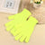 New Unisex Acrylic Magic Gloves Winter Warm Knitted Gloves  Full Finger Gloves Can Be Printed Logo