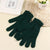 New Unisex Acrylic Magic Gloves Winter Warm Knitted Gloves  Full Finger Gloves Can Be Printed Logo