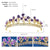 New Wedding Jewelry Baroque Red Rose Diamond Crown Wholesale