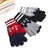 New Winter Cold Plus Velvet KT Cat Jacquard Ladies Finger Knitted Warm Autumn And Winter Touch Screen Gloves Wholesale