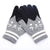 New Winter Cold Plus Velvet KT Cat Jacquard Ladies Finger Knitted Warm Autumn And Winter Touch Screen Gloves Wholesale