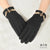 New Winter German Velvet Gloves Ladies Shopping  Cycling Windproof Velvet Warm Gloves Finger Flip Touch Screen DY43