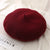 New Women's Hat Autumn And Winter Korean-style  Woolen Beret Pumpkin Hat Painter Hat Fashion Warm Fashion Retro Hat