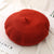 New Women's Hat Autumn And Winter Korean-style  Woolen Beret Pumpkin Hat Painter Hat Fashion Warm Fashion Retro Hat