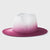 New Woolen Tie-dye Gradient Big Brim Jazz Hat Wholesale