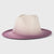 New Woolen Tie-dye Gradient Big Brim Jazz Hat Wholesale