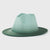 New Woolen Tie-dye Gradient Big Brim Jazz Hat Wholesale