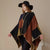 New Yunnan Tourism Ethnic Style Cape  Double-sided Solid Color Warm Scarf Women's Cloak Thickened