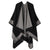 New Yunnan Tourism Ethnic Style Cape  Double-sided Solid Color Warm Scarf Women's Cloak Thickened