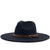 Fashion Concave Shape Wool Woolen Big Brim Jazz Hat Wholesale