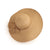 Fashion Solid Color Big Eaves Sunshadebowknot Straw Hat Wholesale