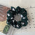 Korean Style Big Polka Dot Head Scrunchies Wholesale Jewelry