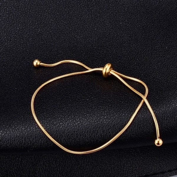 Simple Titanium Steel Drawstring Short Bracelet Wholesale Jewelry