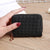 Wholesale Accessories Korean Woven Pattern Multi-position Card Bag