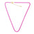 Wholesale Jewelry Bohemian Simple Candy Color Clavicle Chain