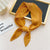 Wholesale Simple Fold Solid Color Small Square Scarf