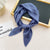 Wholesale Simple Fold Solid Color Small Square Scarf