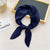 Wholesale Simple Fold Solid Color Small Square Scarf