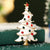 Nordic Style IG Style Pin Christmas Hat Letter Apple Alloy Women's Brooches