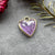 Novelty Heart Shape Natural Stone Wholesale Charms