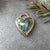 Novelty Heart Shape Natural Stone Wholesale Charms