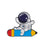 Novelty Pin Animal Astronaut Alloy Plating Unisex Brooches